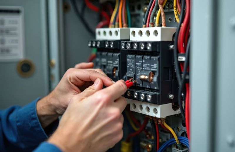 Inspecting Circuit Breaker Panel